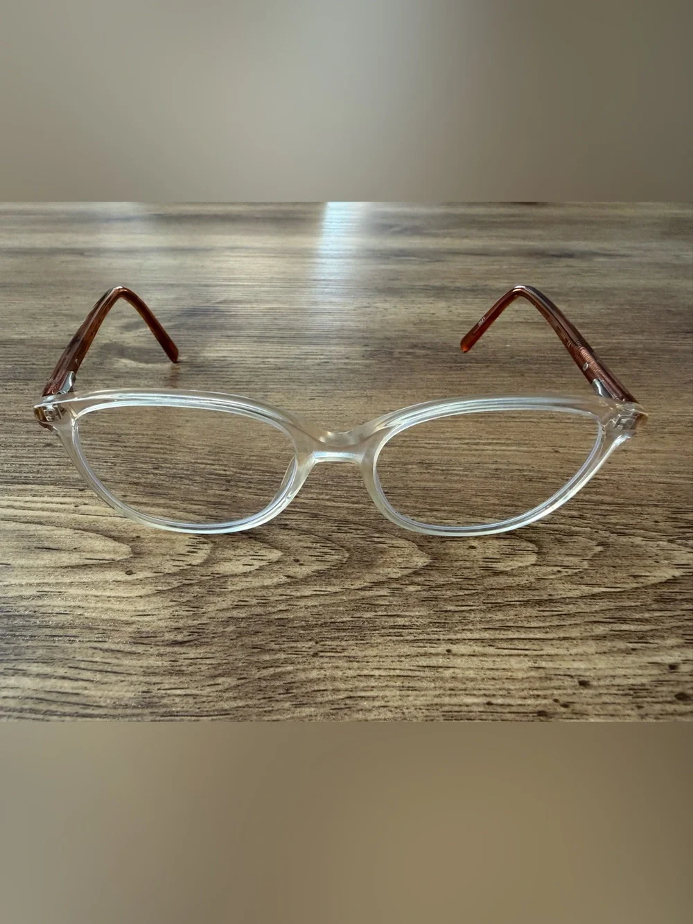 Via Spiga Eyeglasses Womens Clear Brown Nella 600 Zyloware 135mm 55mm FRAMES